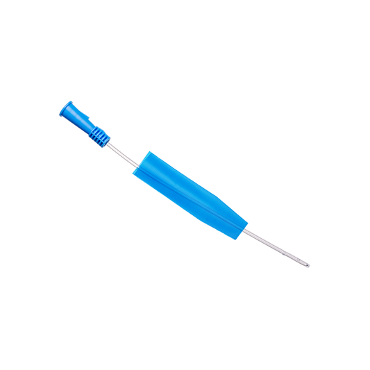 Standard Nelaton Catheter, Blue Sleeve20cm (Female)